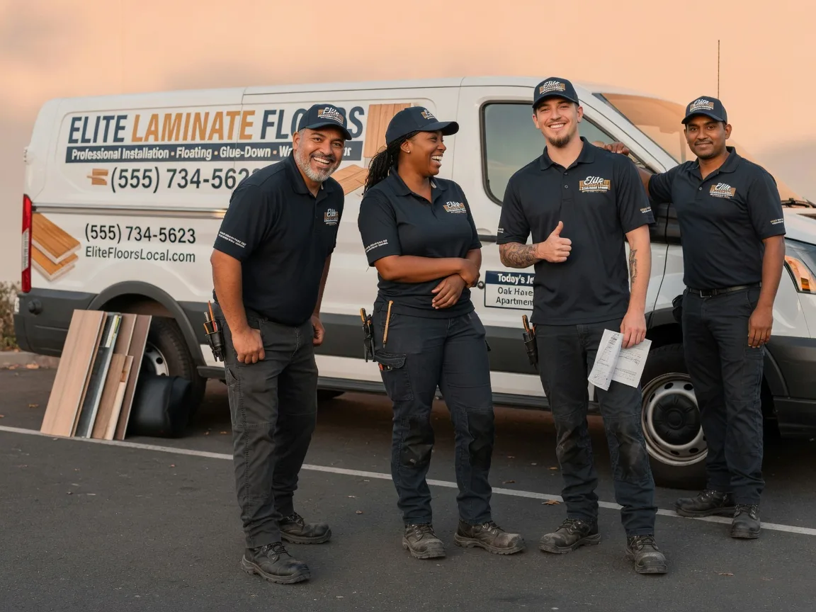 Laminate flooring installation company in Harmony, PA